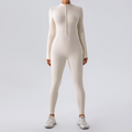 Fleece-Lined Yoga Jumpsuit – Warm Winter Workout Outfit