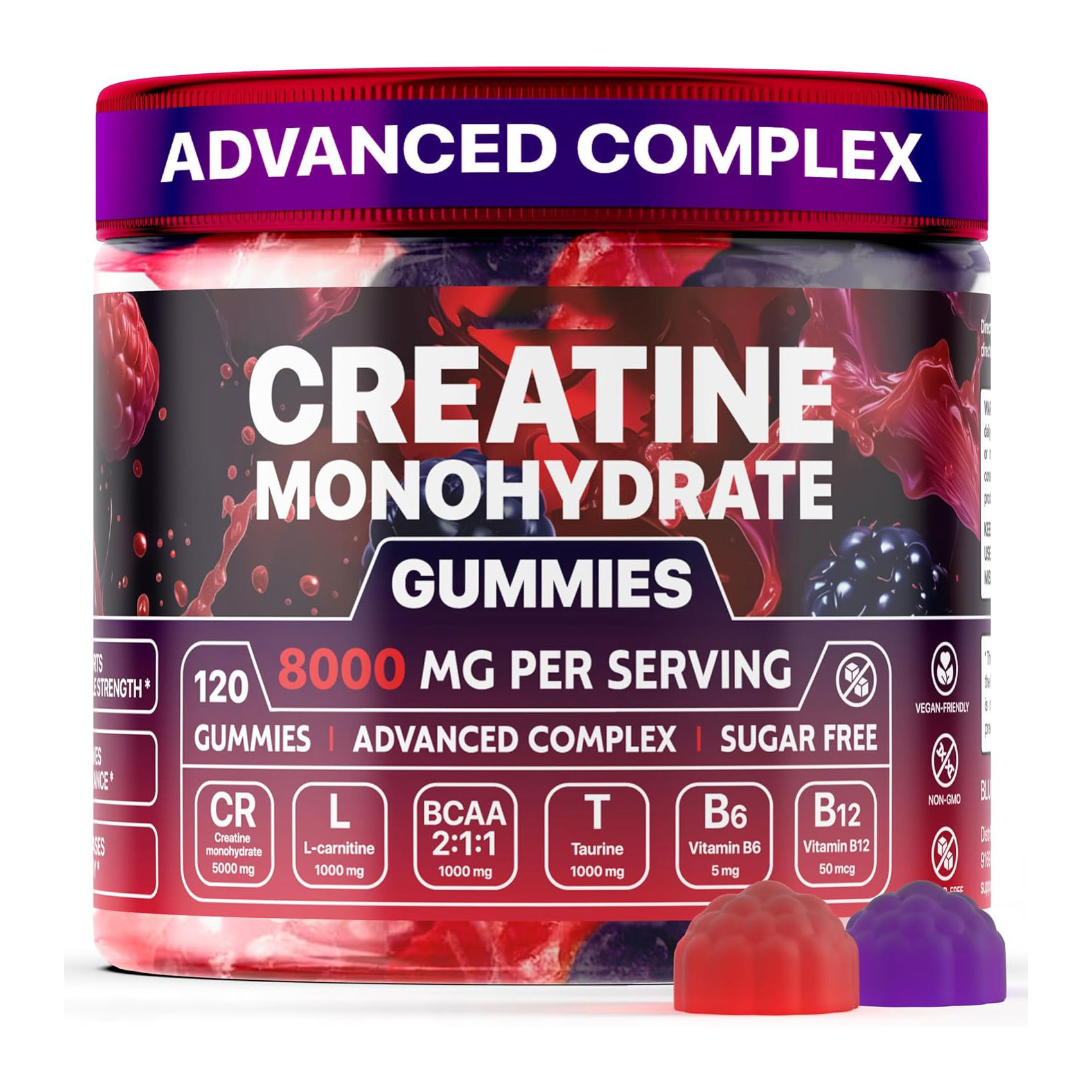 Creatine Muscle Gummies – Pre-Workout Supplement